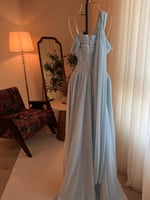 فستان ناعم طويل شيفون