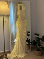 فستان سهرة ليموني كورسيه