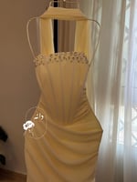 فستان سهرة ليموني كورسيه