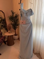 فستان ناعم طويل شيفون