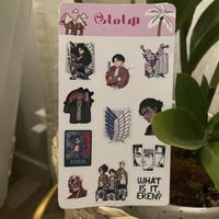 ستيكر شيت هجوم العمالقه