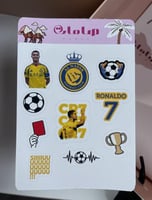 ستيكر شيت النصر