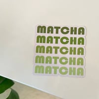 استيكر ماتشا