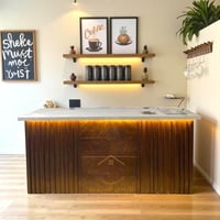 ركن كافي خشب سنديان