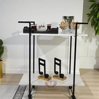 عربية تقديم خشب