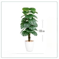 شجر صناعي سطل ابيض 135 سم