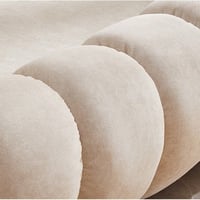 كرسي استرخاء من القماش البوكليه الفاخر