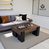 طاولة ضيافة قشرة جوز الهند