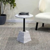 طاولة خدمة دائري بديل رخام