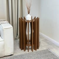 طاولة جانبية قشرة جوز الهند