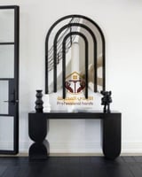 طاولة مدخل كونسول مع مرآة ديكور – تصميم متناسق يضف...