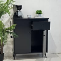 دولاب كوفي خشب اسود