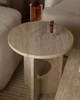 طاوله خدمه رخام ترافنتينيو