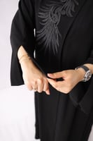 Modern Black Abaya