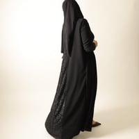Black Crepe Abaya