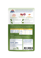 كانيفا اندور طعام رطب للقطط المنزلية بالتونة والدج...