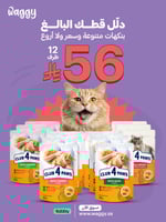 ميكس دلل قطتك من فور باوز 12 ظرف