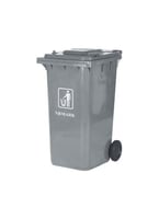 سطل نفايات 240 لتر دعسة
