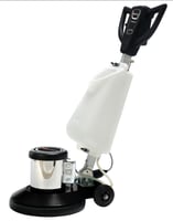 مكينة غسيل وتلميع مع فرشتين ودسك