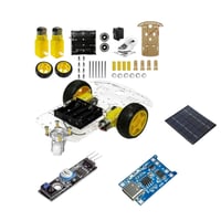 مشروع صناعة روبوت تتبع الخط (Line Follower Robot)