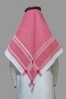 شماغ البسام الختم الأسود انجليزي