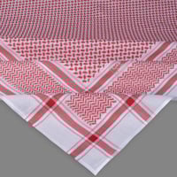 شماغ البسام البصمة 29 ختم أحمر وأبيض