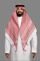 شماغ البسام بلس كلاسيك لون غامق