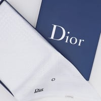 شماغ ديور ابيض الانجليزي