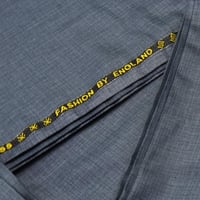 قماش شتوي ماركة دنهل فضي مقلم A1