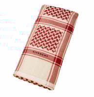 شماغ جفنشي كلاسيك احمر بيج شتوي