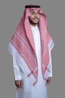 شماغ البسام البصمة 4 سنوايت