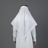 شماغ البسام بلس أبيض فاشن