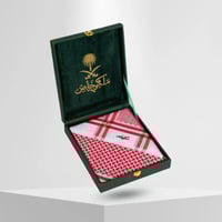 عرض شماغ ملكي خاص ابيض و الثاني هديه