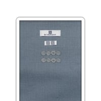 قماش شتوي ماركة جيفنشي سماوي مقلم A1