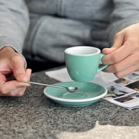 ملعقة اسبرسو 10سم اسود مطفي