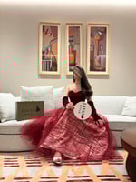 فستان عودي راقي