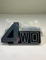 شعار 4WD لامع ''لاصق''