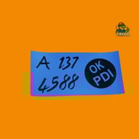 استيكر OK أزرق