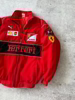 جاكيت فراري فورمولا 1 الاحمر
