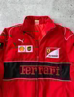 جاكيت فراري فورمولا 1 الاحمر