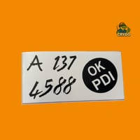 استيكر OK أبيض