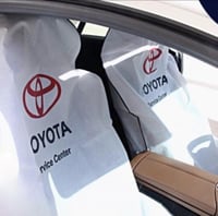 تلبيسة مقاعد أمامي تويوتا