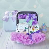 طقم هدايا المولودة الصغيرة – بتصميم حورية البحر ‍♀...
