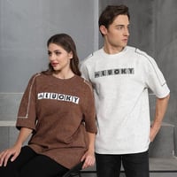 تيشرت مغسول اوفر سايز - Oversized T-shirt