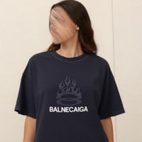 تيشيرت قطن اوفر سايز مغسول للجنسين - Over sized T-...