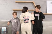 طقم هودي شبابي طبي بطبعة خلفية - Hoodie Set