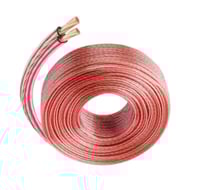 سلك سماعات شفاف 1.5 ملي بالمتر