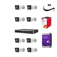 بكج الشركات 8 كاميرات -8ميجا IP