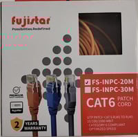 كيبل cat6 - 20متر - فوجي ستار