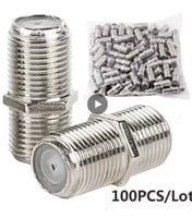 كونكتور RG6 100 PCS